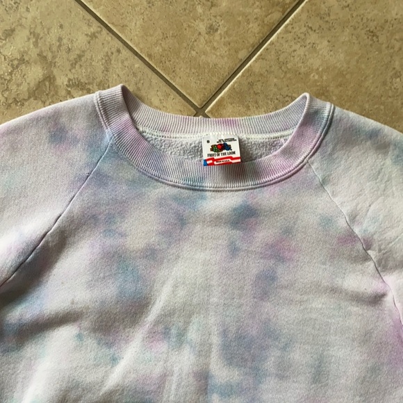 Tie dye crew neck sweater - Picture 4 of 6